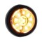 Abrams 2" Round Amber 10 LED Trailer Clearance Side Marker Light TML-R210-A - alternate 7